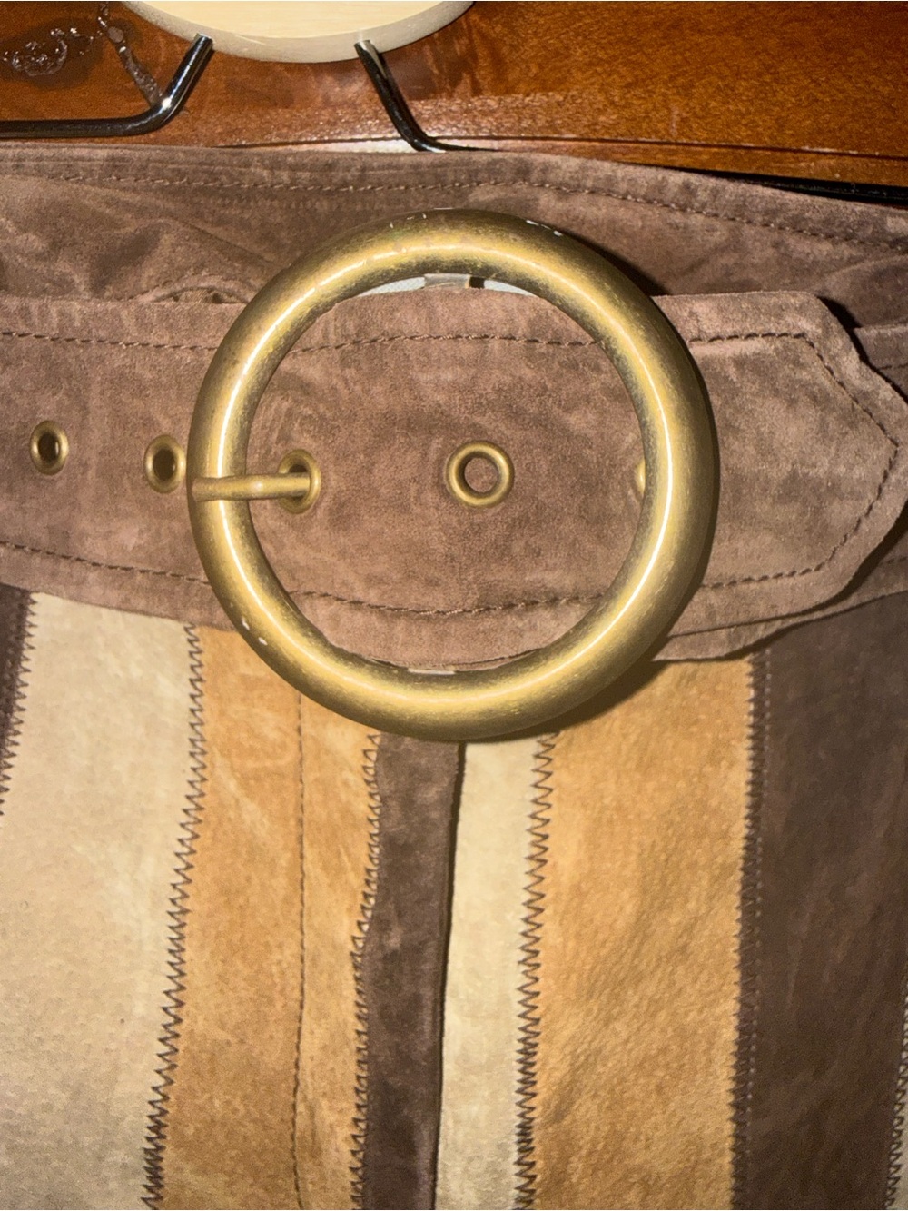 Vintage Wilsons Leather Striped Corduroy Flare Set - Picture 5 of 11